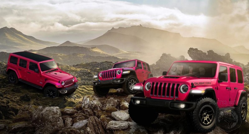 If You Were Pondering That PINK Wrangler You Always Wanted, You Better Hurry And Get That Order In Before It's Too Late